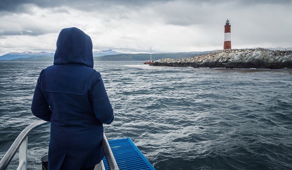 Blick zum Leuchtturm